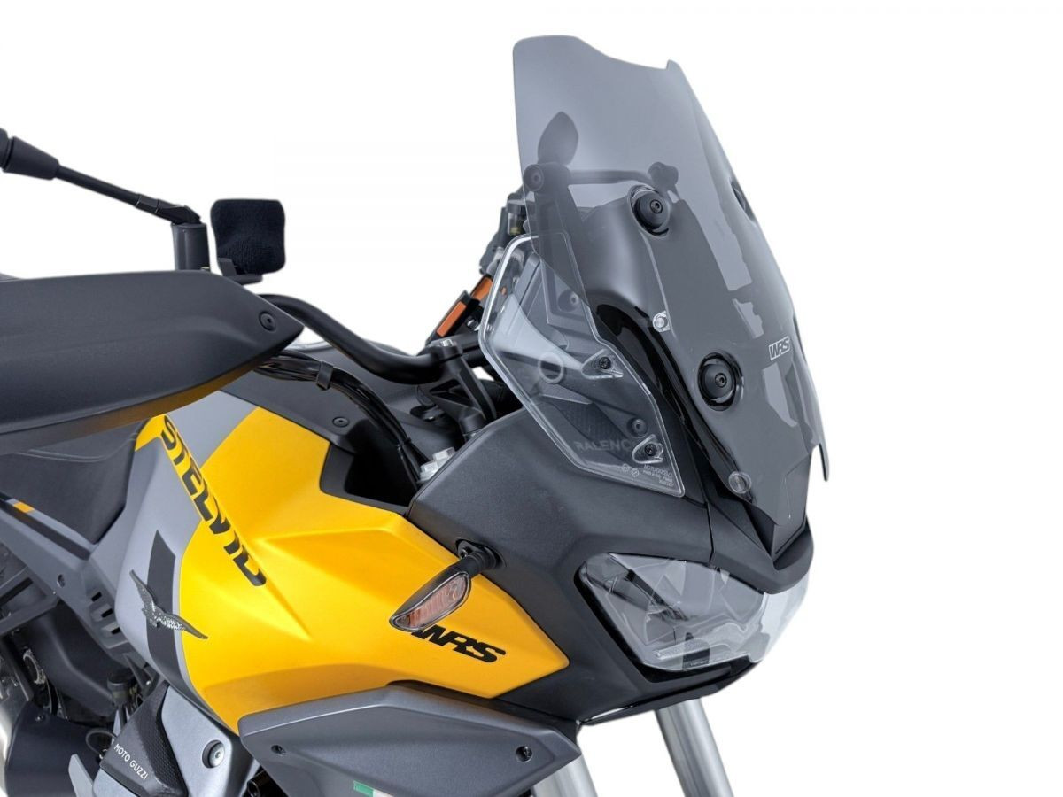 Bulle Sport avec radar Fumé Foncé WRS pour Moto Guzzi Stelvio 1000 (24-26) - MG003FS