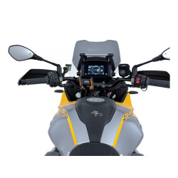 Bulle Sport avec radar Fumé Foncé WRS pour Moto Guzzi Stelvio 1000 (24-26) - MG003FS