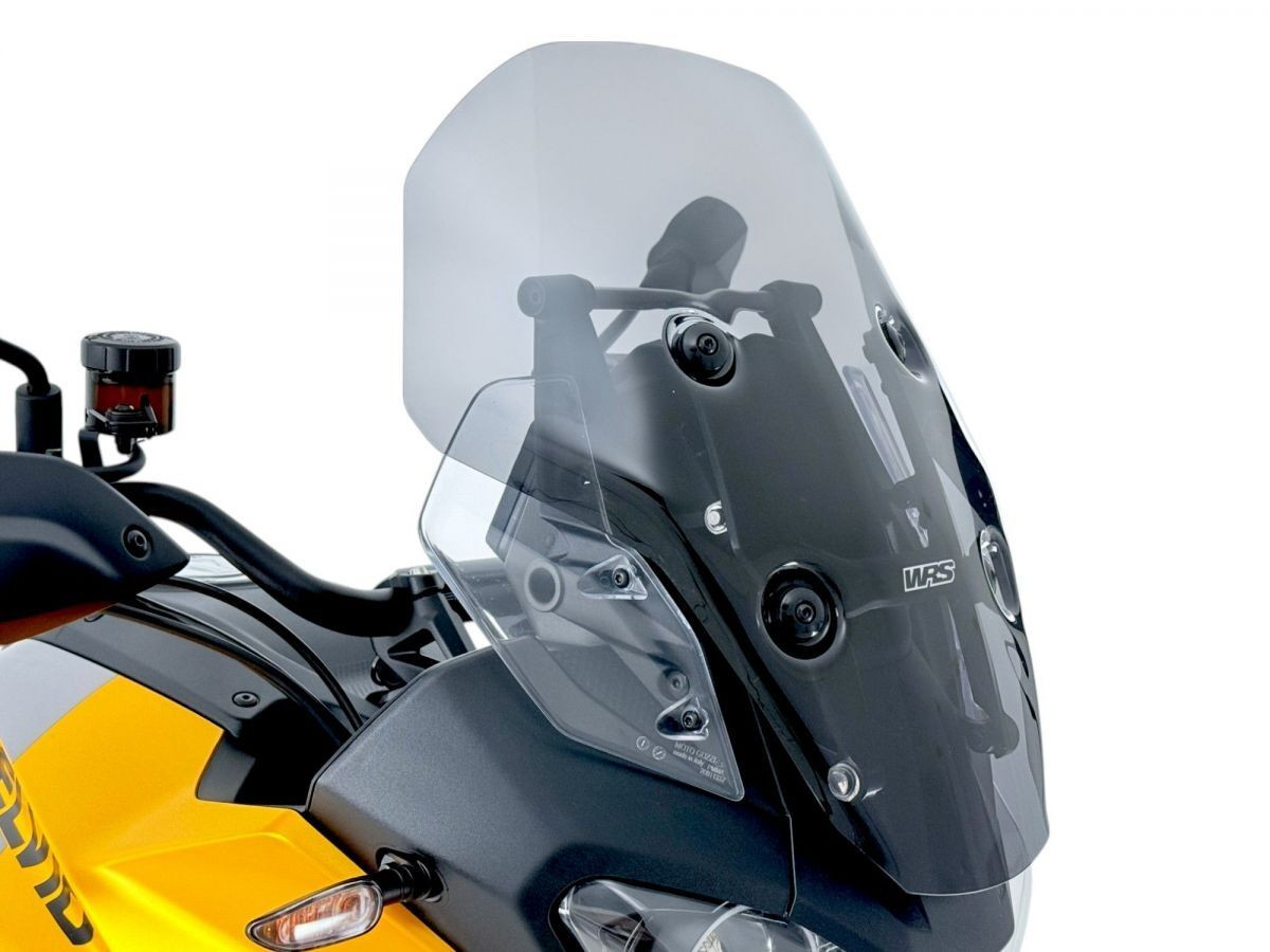 Bulle Touring Fumé Foncé WRS pour Moto Guzzi Stelvio 1000 (24-26) - MG005FS