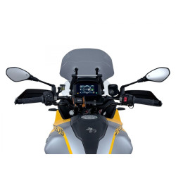 Bulle Touring Fumé Foncé WRS pour Moto Guzzi Stelvio 1000 (24-26) - MG005FS