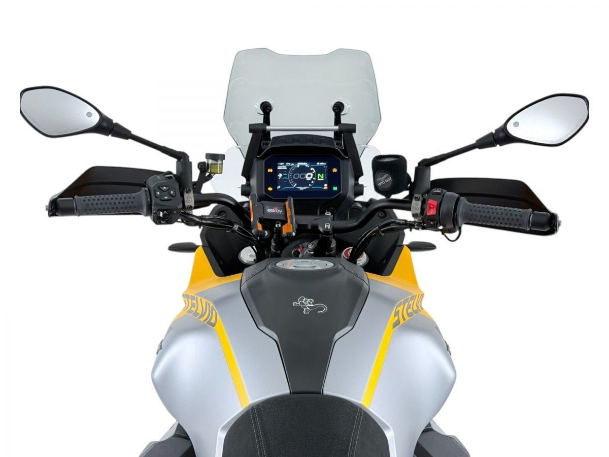 Bulle Sport Fumé WRS pour Moto Guzzi Stelvio 1000 (24-26) - MG006F