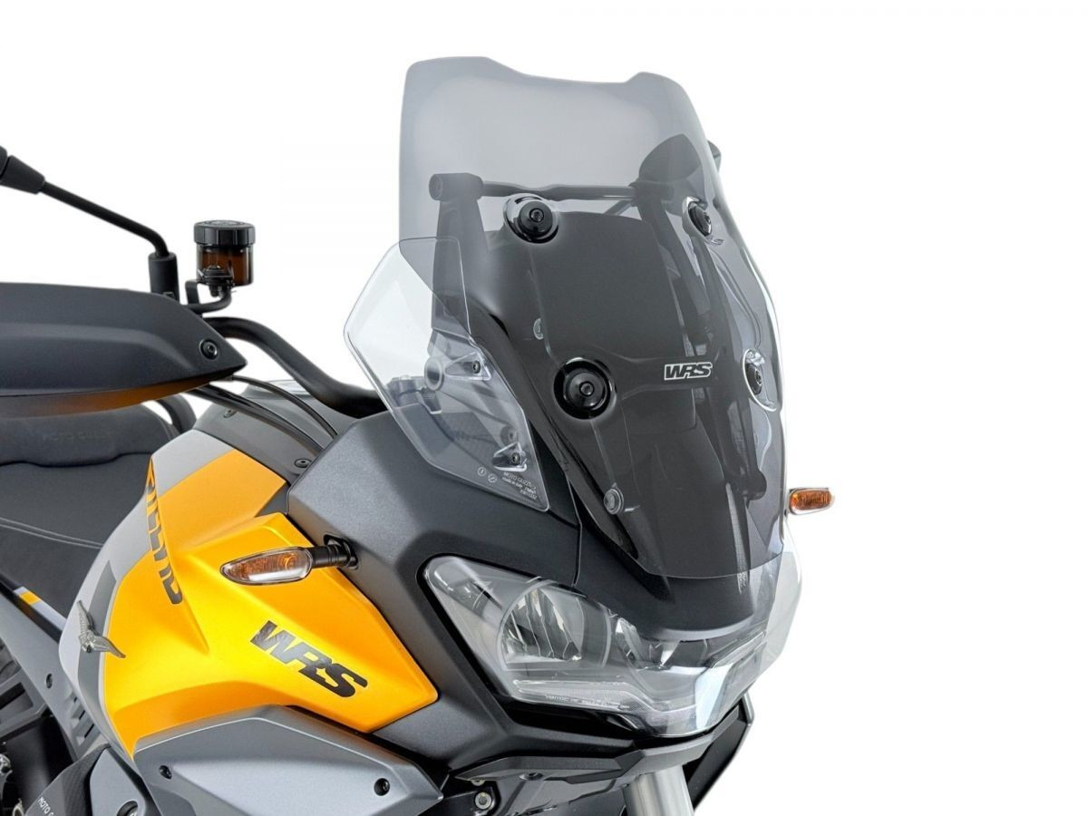 Bulle Sport Fumé Foncé WRS pour Moto Guzzi Stelvio 1000 (24-26) - MG006FS