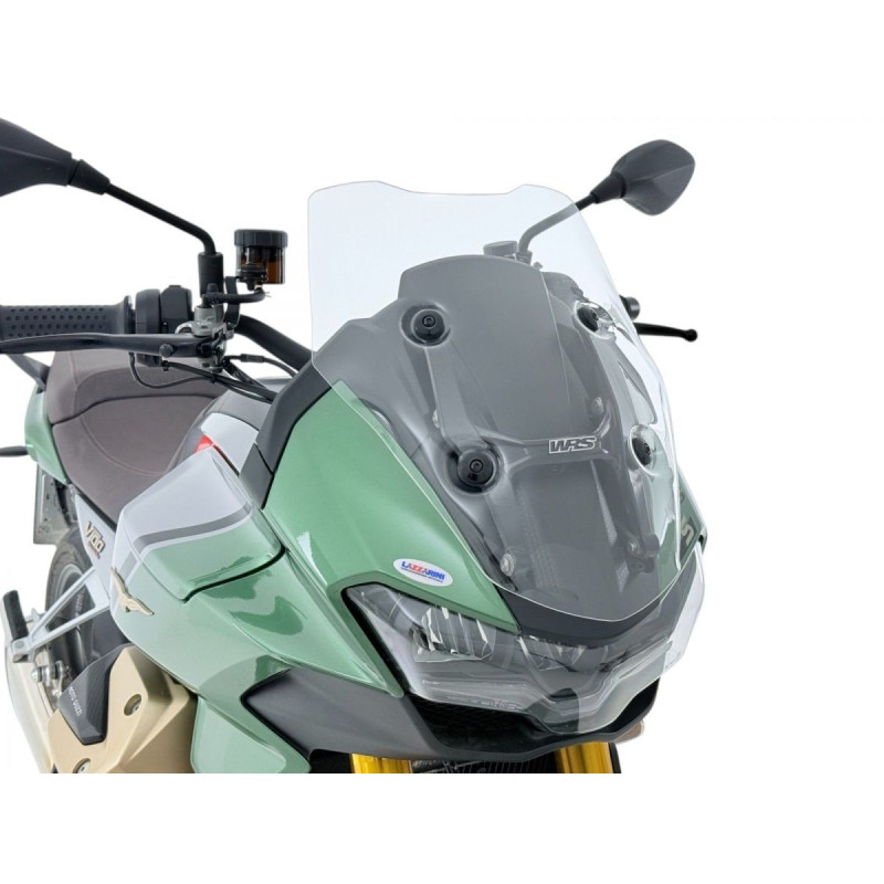 Bulle Touring Claire WRS pour Moto Guzzi V100 1050 Mandello S (23-24) - MG008T Bulle Touring Claire WRS pour Moto Guzzi V100 1050 Mandello S (23-24) - MG008T