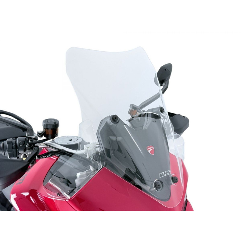 Bulle Touring Claire WRS pour Ducati Multistrada V2 900 et S (25-26) - DU036T Bulle Touring Claire WRS pour Ducati Multistrada V2 900 et S (25-26) - DU036T