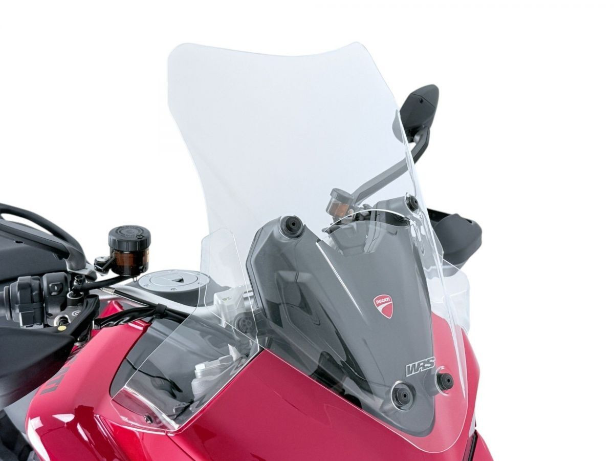 Bulle Touring Claire WRS pour Ducati Multistrada V2 900 et S (25-26) - DU036T