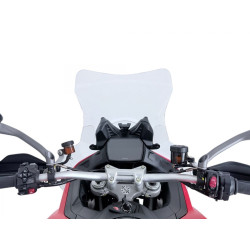Bulle Touring Claire WRS pour Ducati Multistrada V2 900 et S (25-26) - DU036T