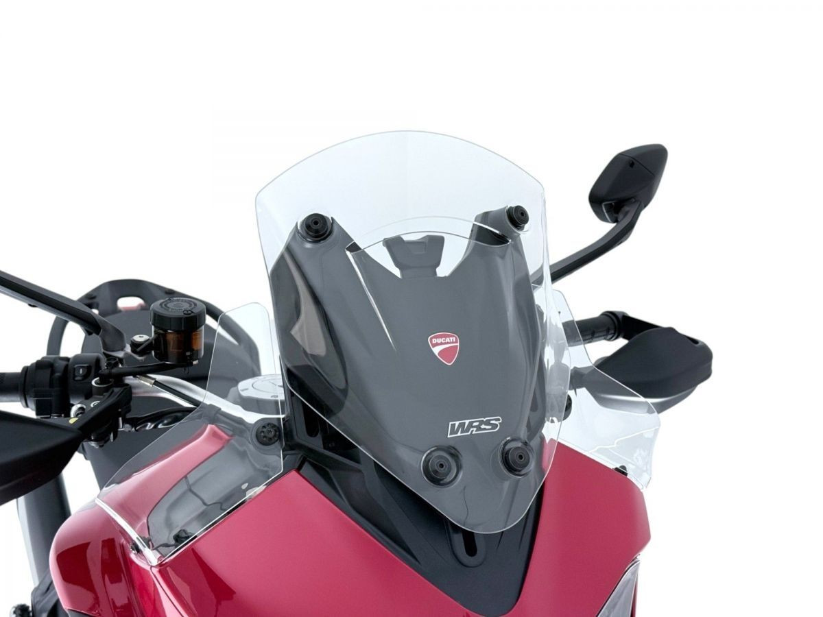 Bulle Sport Claire WRS pour Ducati Multistrada V2 900 et S (25-26) - DU037T