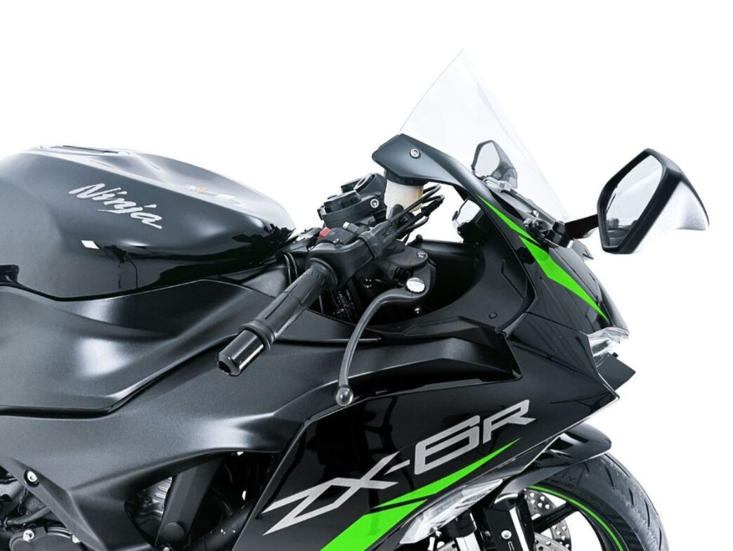 Bulle Race Claire WRS pour Kawasaki ZX-6 R 636 Ninja (24-26) - KA017T