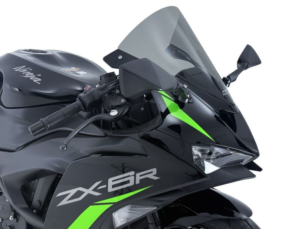 Bulle Race Fumé WRS pour Kawasaki ZX-6 R 636 Ninja (24-26) - KA017F