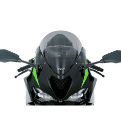 Bulle Race Fumé Foncé WRS pour Kawasaki ZX-6 R 636 Ninja (24-26) - KA017FS