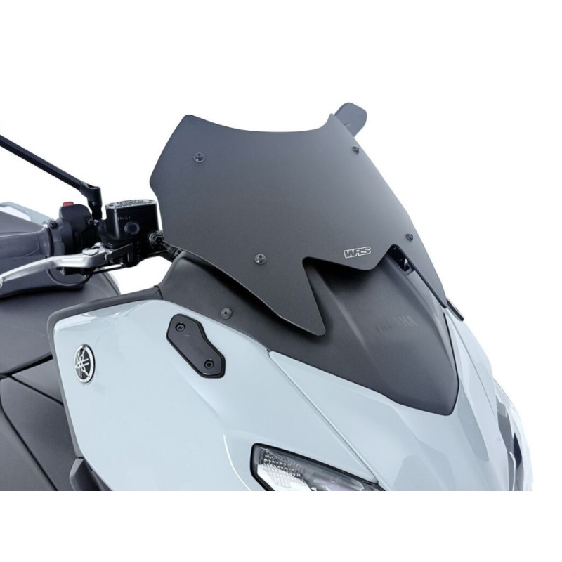Bulle Sport Noir Mat WRS pour Yamaha XP 560 T-MAX Tech Max (25-26) - YA041NO Bulle Sport Noir Mat WRS pour Yamaha XP 560 T-MAX Tech Max (25-26) - YA041NO