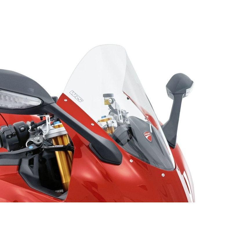 Bulle Race Claire WRS pour Ducati Panigale V2 890 et S (25-26) - DU044T Bulle Race Claire WRS pour Ducati Panigale V2 890 et S (25-26) - DU044T