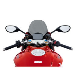 Bulle Race Fumé Foncé WRS pour Ducati Panigale V2 890 et S (25-26) - DU044FS