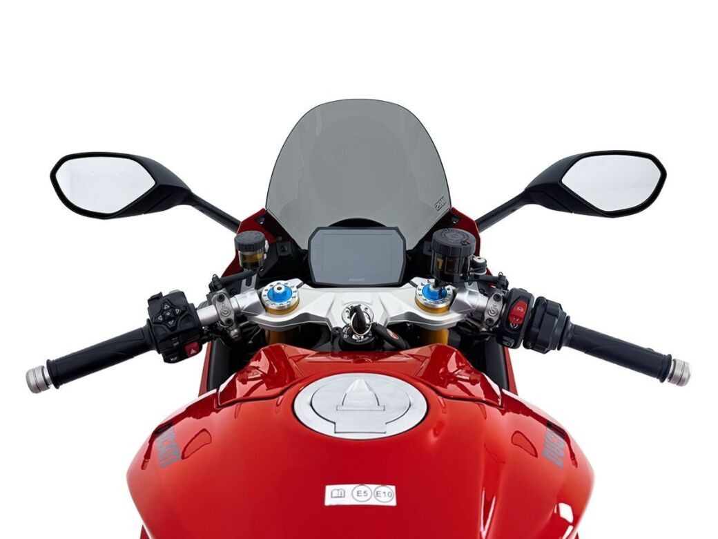 Bulle Race Fumé Foncé WRS pour Ducati Panigale V2 890 et S (25-26) - DU044FS