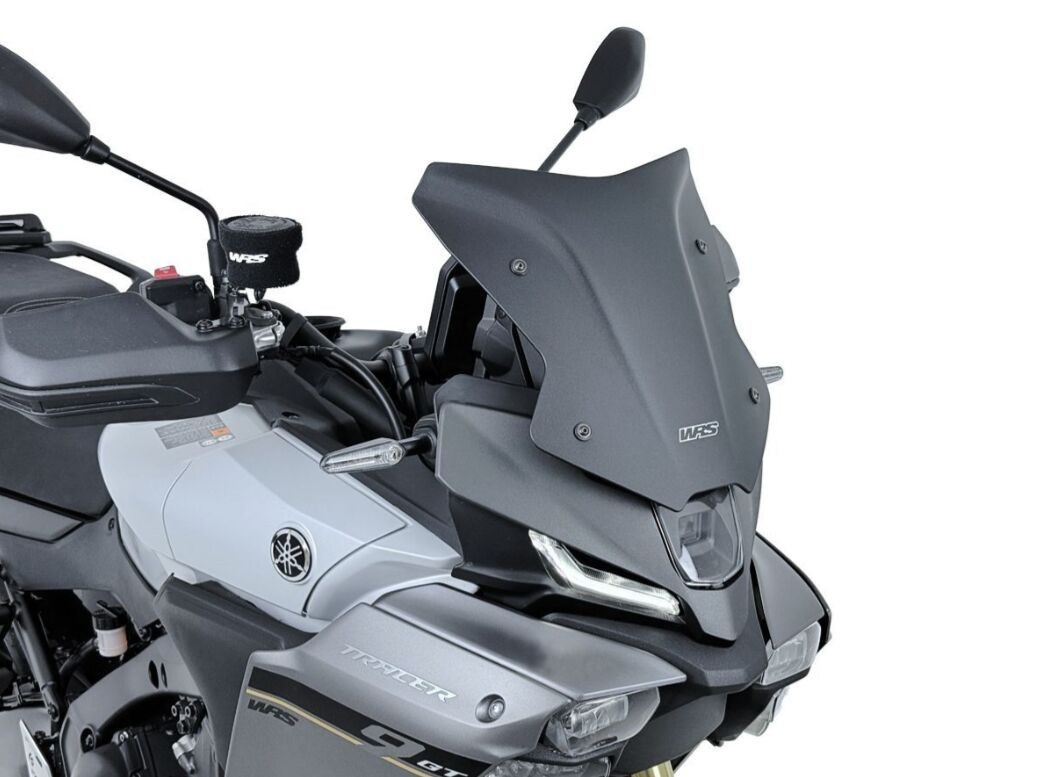 Pare-Brise Sport Sport Noir Mat WRS pour Yamaha Tracer 9 (25-26) - YA044NO