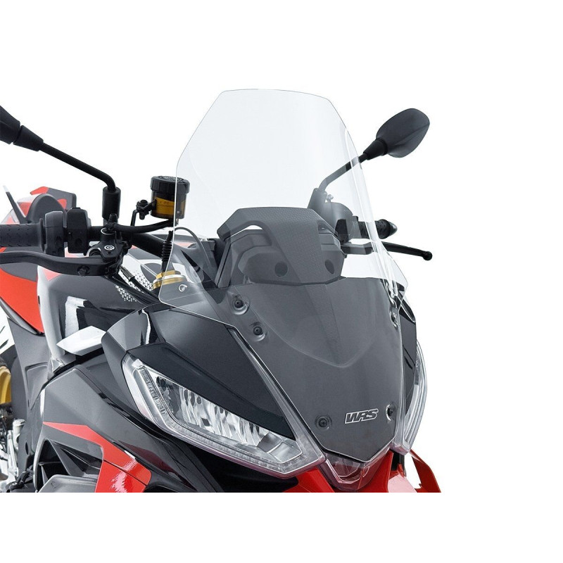 Bulle Touring Claire WRS pour Aprilia Tuono V4 1100 RR (25-26) - AP017T Bulle Touring Claire WRS pour Aprilia Tuono V4 1100 RR (25-26) - AP017T
