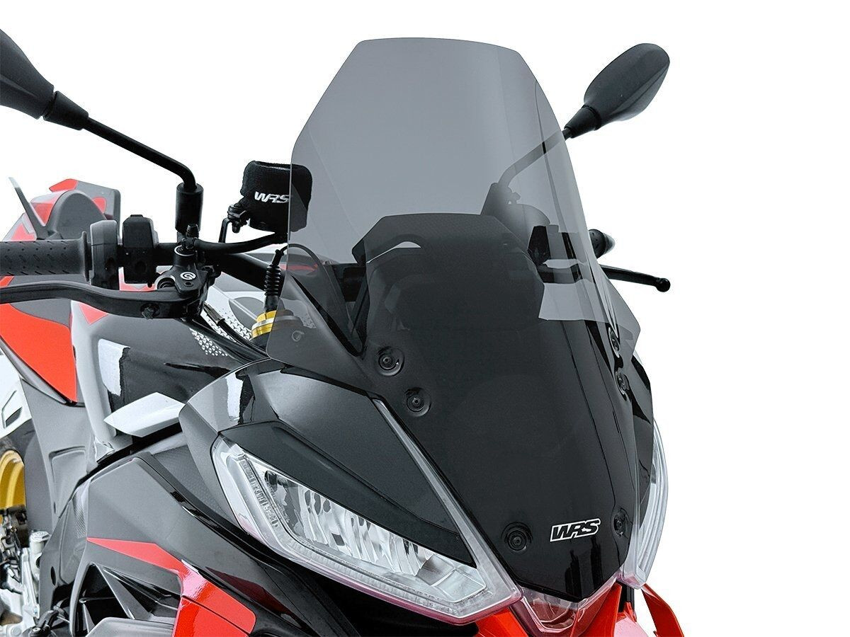 Bulle Touring Fumé Foncé WRS pour Aprilia Tuono V4 1100 RR (25-26) - AP017FS