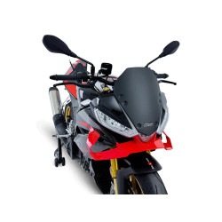 Bulle Sport Noir Mat WRS pour Aprilia Tuono V4 1100 RR (25-26) - AP018NO