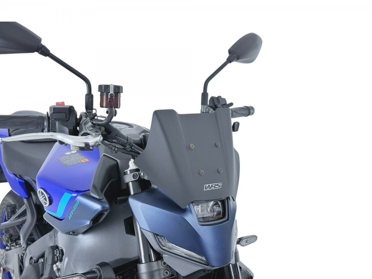 Bulle Sport Noir Mat WRS pour Yamaha MT-09 (24-26) - YA046NO