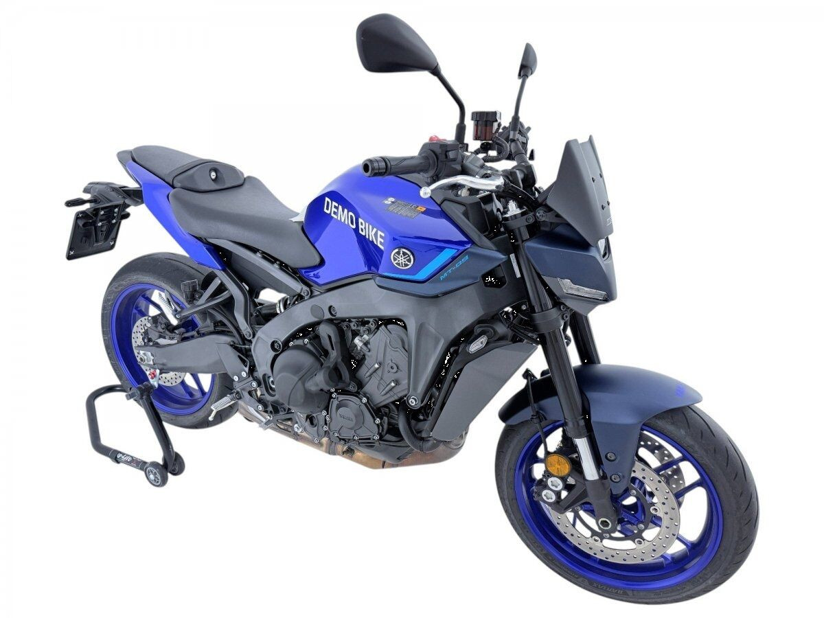 Bulle Sport Noir Mat WRS pour Yamaha MT-09 (24-26) - YA046NO