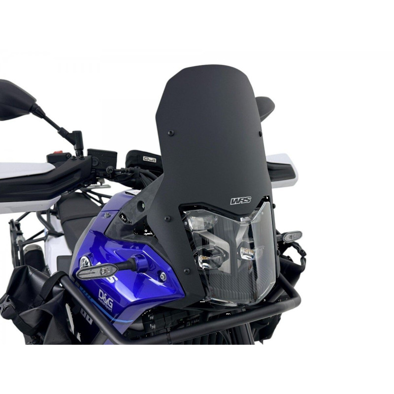 Bulle Enduro Noir Mat WRS pour Yamaha XTZ 700 Tenere (25-26) - YA052NO Bulle Enduro Noir Mat WRS pour Yamaha XTZ 700 Tenere (25-26) - YA052NO
