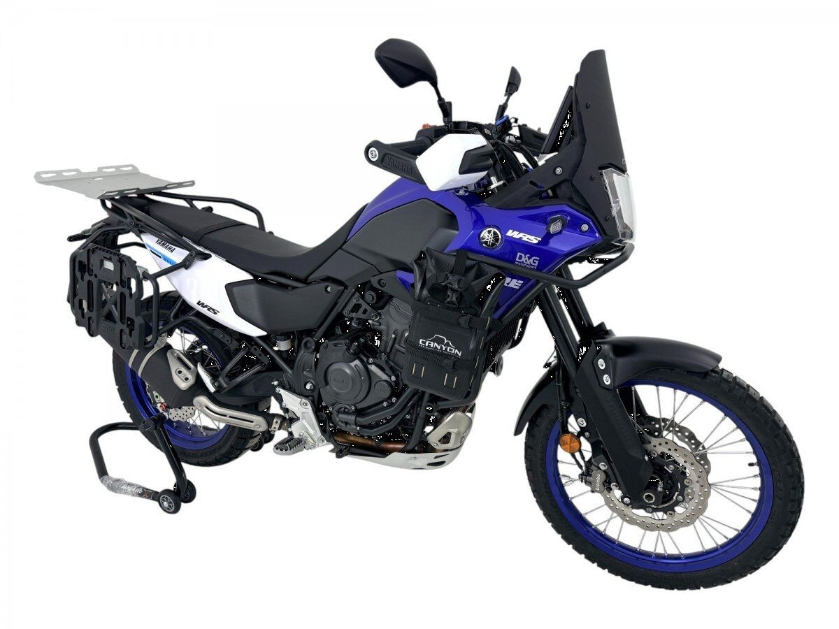 Bulle Enduro Noir Mat WRS pour Yamaha XTZ 700 Tenere (25-26) - YA052NO
