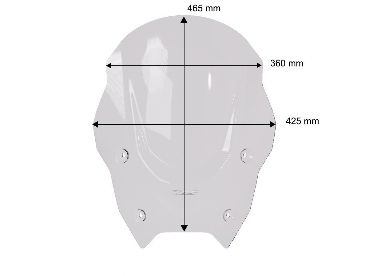 Bulle Touring Claire WRS pour BMW R 1300 RT (2025) - BM118T