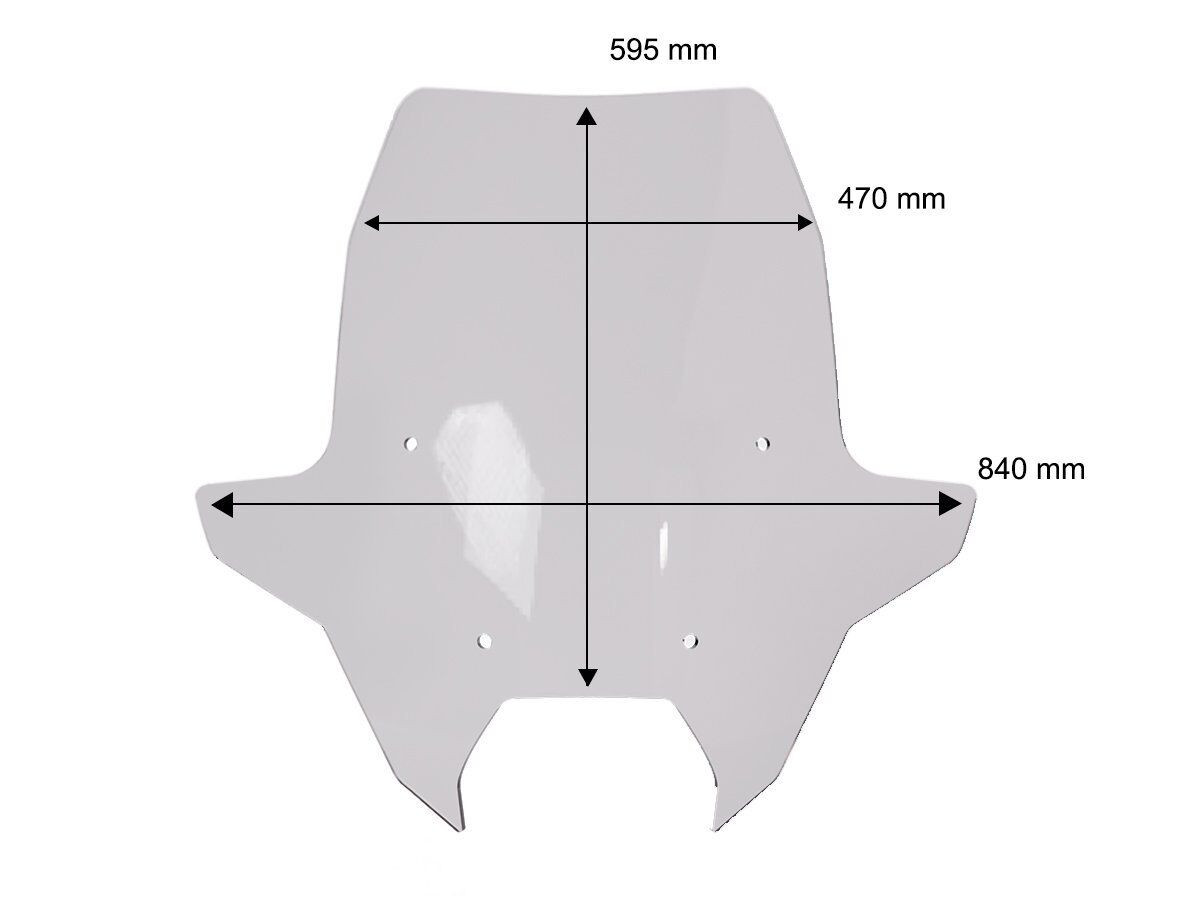 Bulle Touring Claire WRS pour BMW R 1300 RT (2025) - BM121T