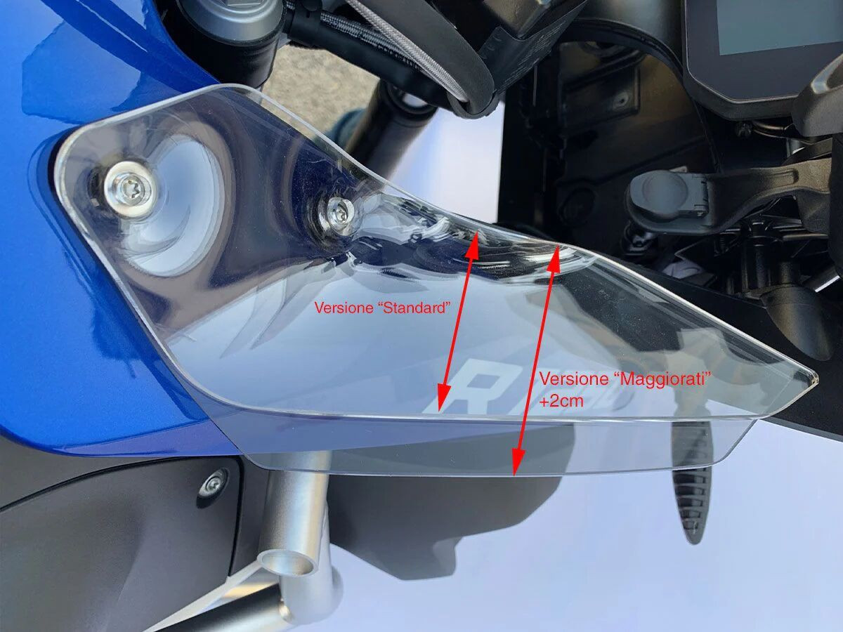 Déflecteur d'Air Claire WRS pour BMW R 1200 GS Adventure (13-19) - BM043T