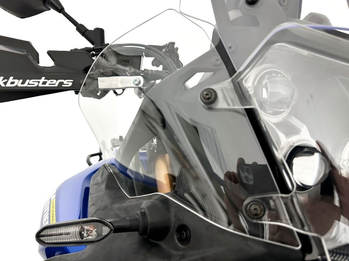 Déflecteur d'Air Claire WRS pour Yamaha XTZ 700 Tenere (22-24) - YA033T