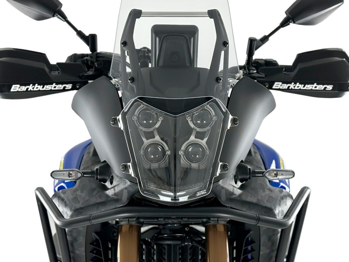 Déflecteur d'Air Noir Mat WRS pour Yamaha XTZ 700 Tenere (22-24) - YA033NO