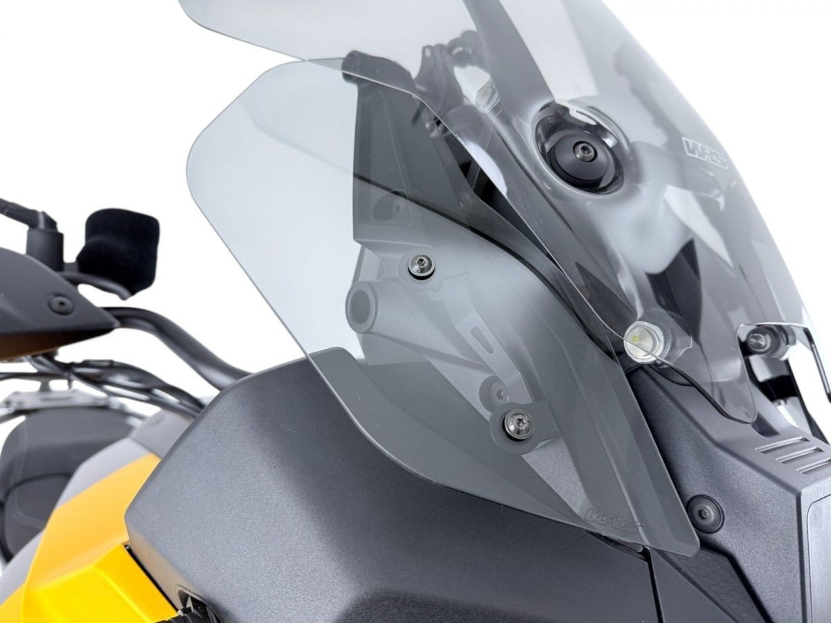 Déflecteurs Latéraux Moto Guzzi Fumé Foncé WRS pour Moto Guzzi Stelvio 1000 (2024) - MG009FS