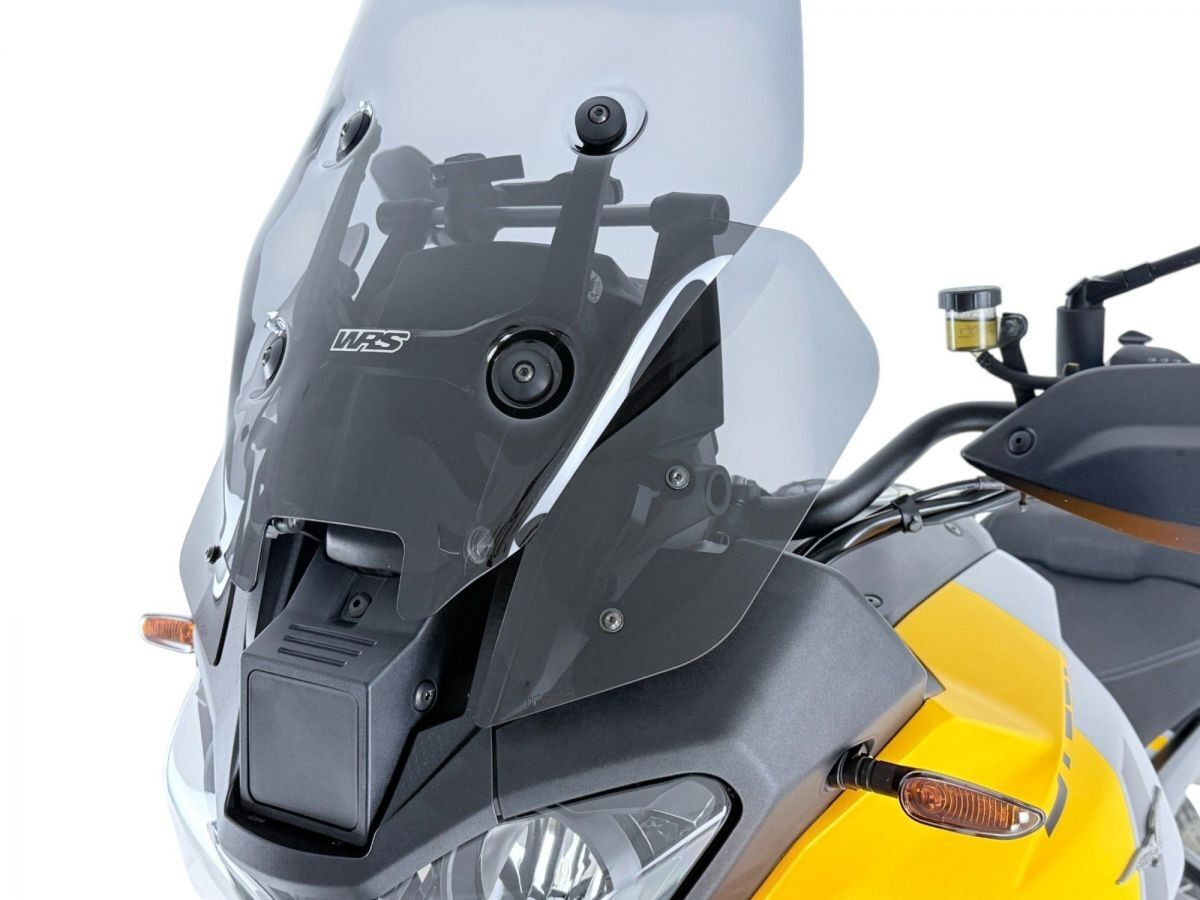 Déflecteurs Latéraux Moto Guzzi Fumé Foncé WRS pour Moto Guzzi Stelvio 1000 (2024) - MG009FS