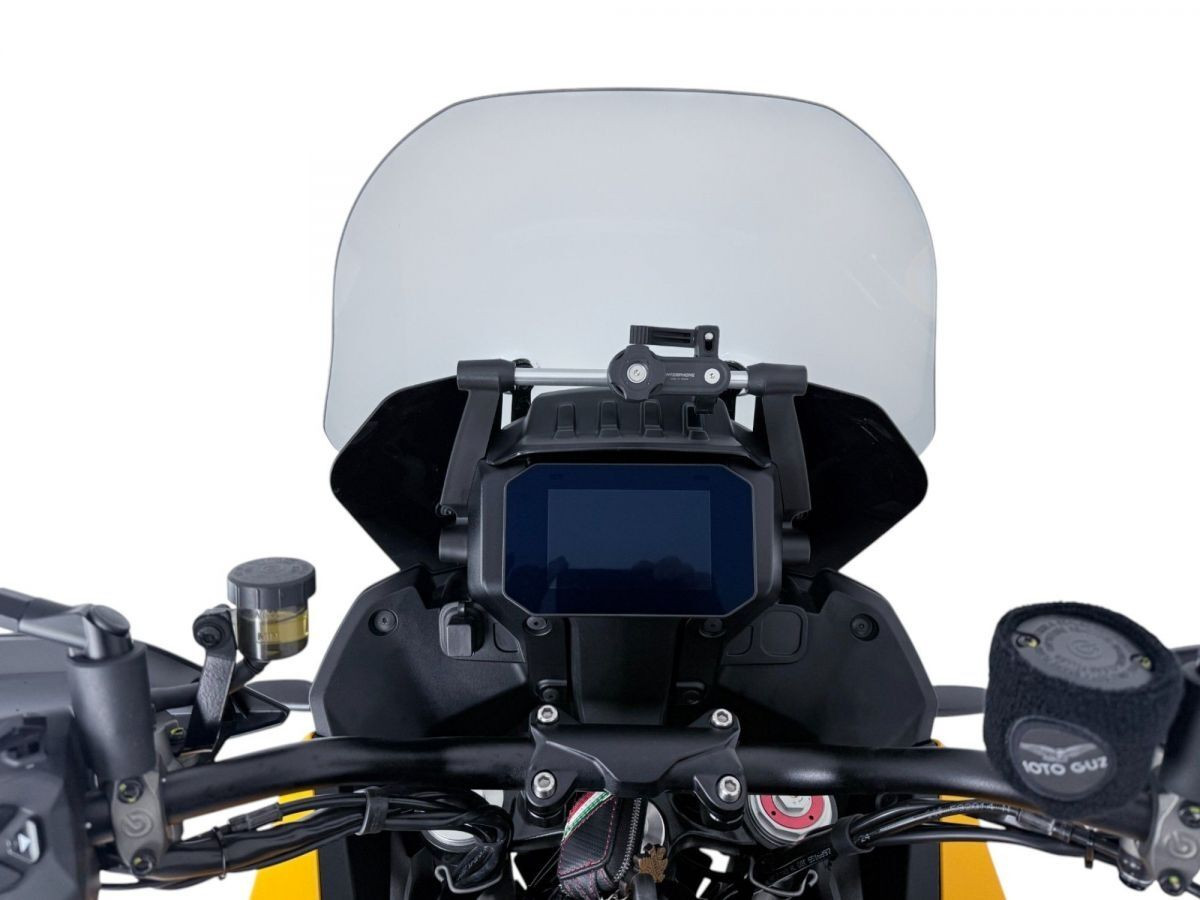Déflecteurs Latéraux Moto Guzzi Noir Mat WRS pour Moto Guzzi Stelvio 1000 (2024) - MG009NO