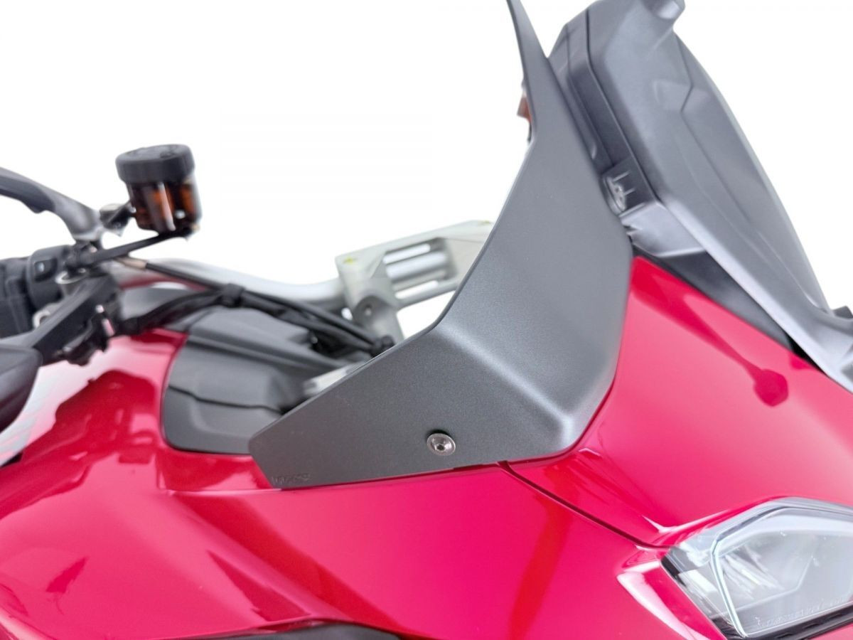 Déflecteurs Latéraux Noir Mat WRS pour Ducati Multistrada V2 900 et S (25-26) - DU038NO