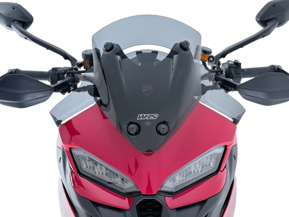 Déflecteurs Latéraux Sport Fumé Foncé WRS pour Ducati Multistrada V2 900 et S (25-26) - DU039FS