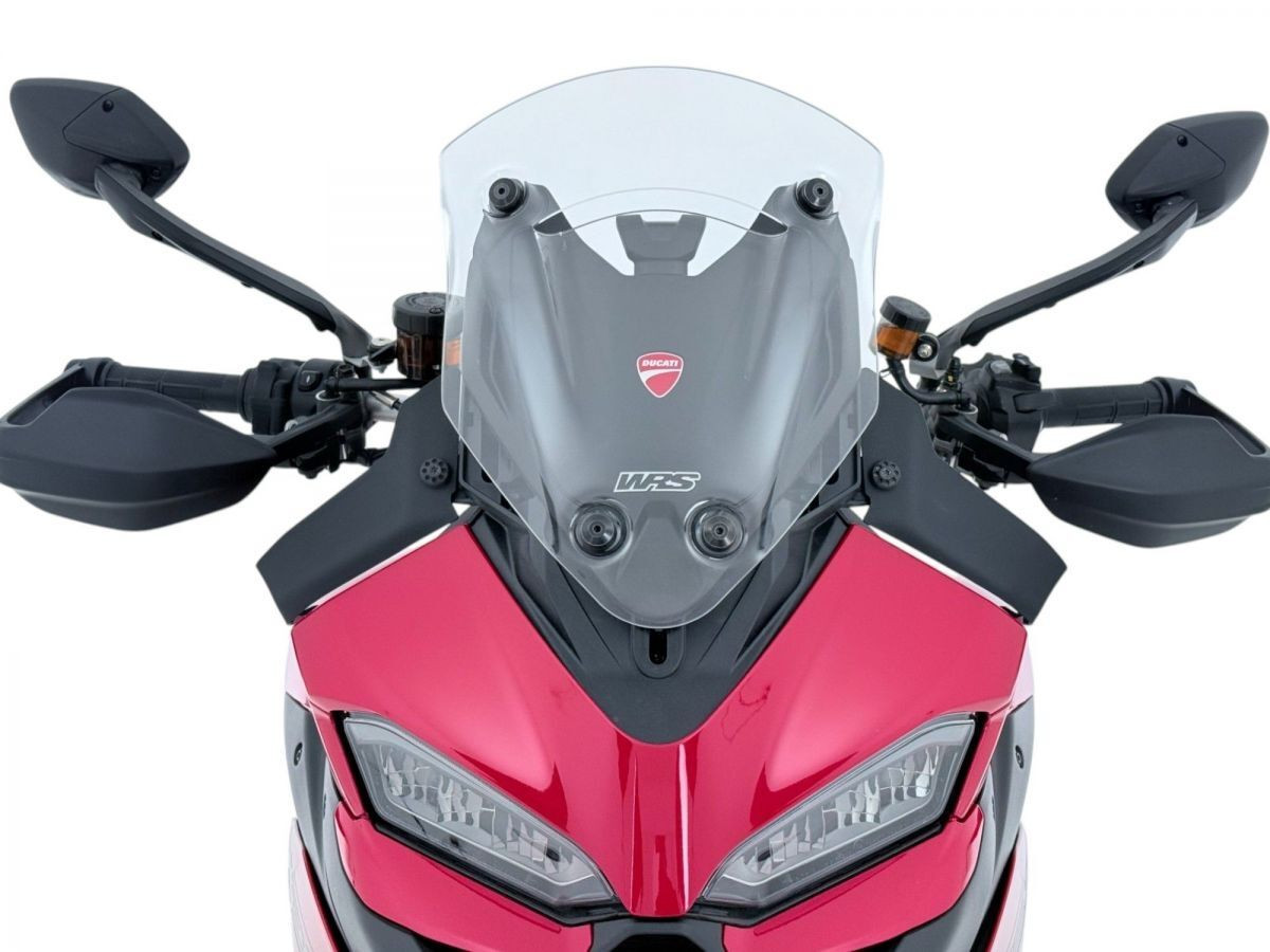 Déflecteurs Latéraux Sport Noir Mat WRS pour Ducati Multistrada V2 900 et S (25-26) - DU039NO