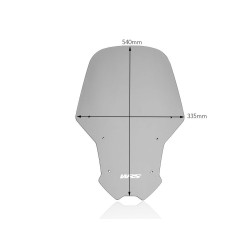 Pare-Brise Touring Fumé WRS pour Honda CRF 1100 L Africa Twin Adventure Sports (20-24) - HO025F