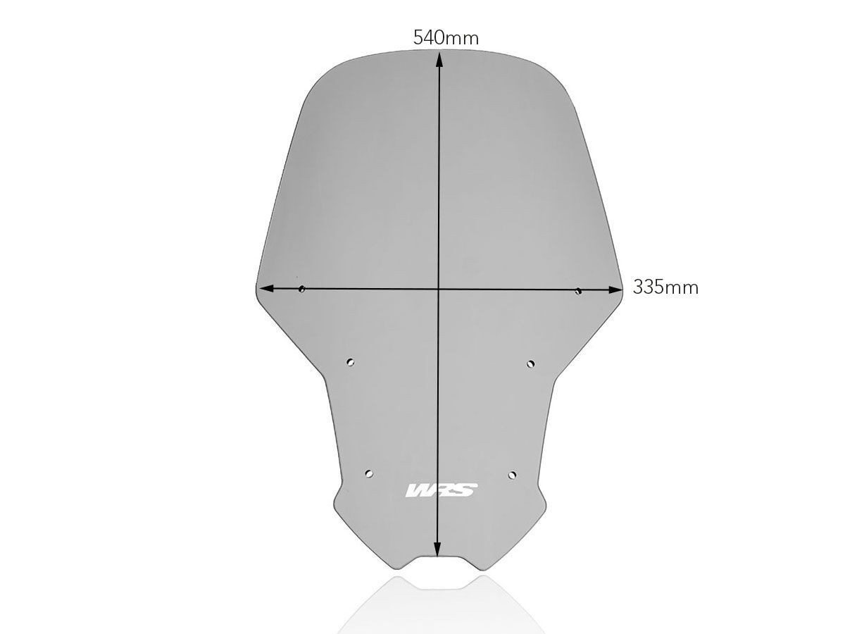 Pare-Brise Touring Fumé WRS pour Honda CRF 1100 L Africa Twin Adventure Sports (20-24) - HO025F