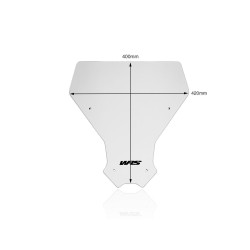 Pare-Brise Intermedio Claire WRS pour Honda CRF 1100 L Africa Twin (20-24) - HO032T