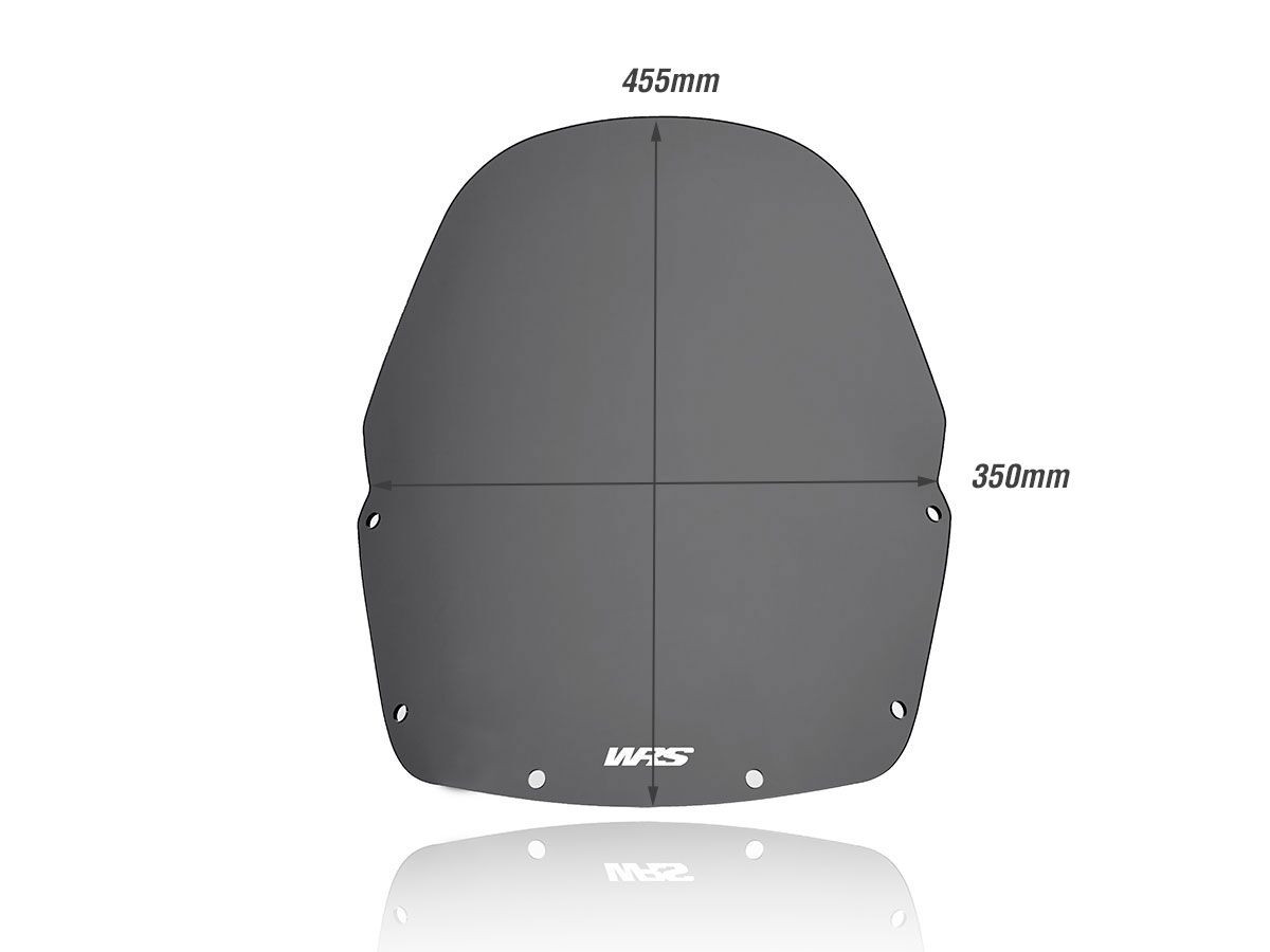 Pare-Brise Touring Fumé Foncé WRS pour Honda XRV 750 Africa Twin (90-92) - HO036FS