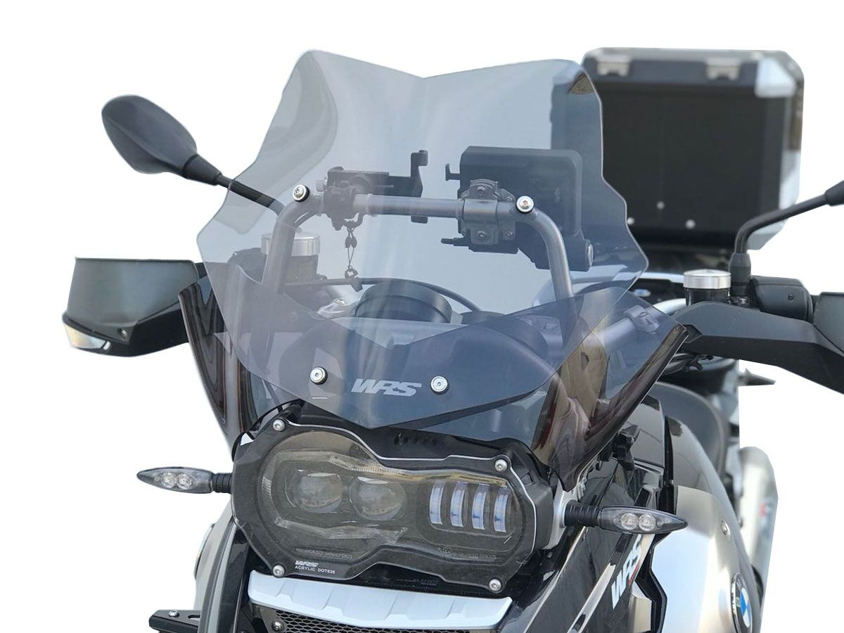 Pare-Brise Rallye WRS pour BMW R 1200 GS (04-12) - BM033F-LED