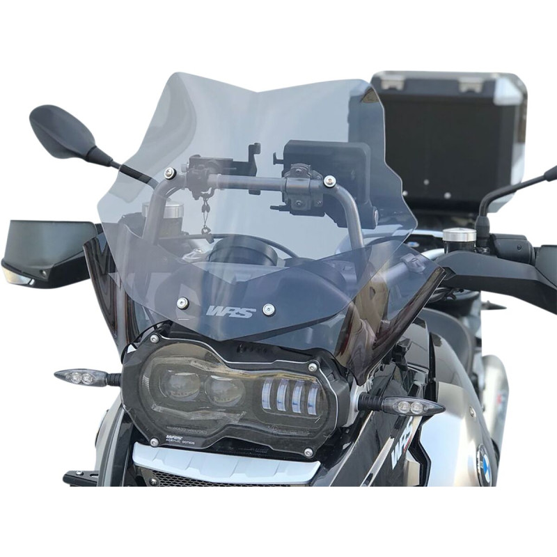 Pare-Brise Rallye WRS pour BMW R 1200 GS Adventure (06-12) - BM033F-LED Pare-Brise Rallye WRS pour BMW R 1200 GS Adventure (06-12) - BM033F-LED