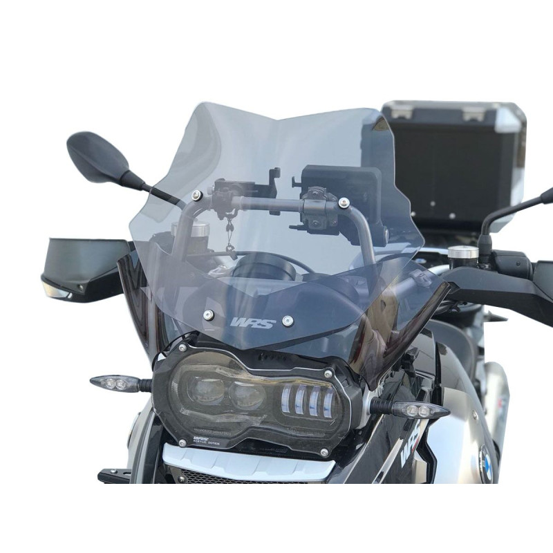 Pare-Brise Rallye WRS pour BMW R 1200 GS Adventure (06-12) - BM033F-LED Pare-Brise Rallye WRS pour BMW R 1200 GS Adventure (06-12) - BM033F-LED