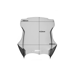 Pare-Brise Intermedio Fumé WRS pour BMW R 1200 GS Adventure (06-12) - BM005F