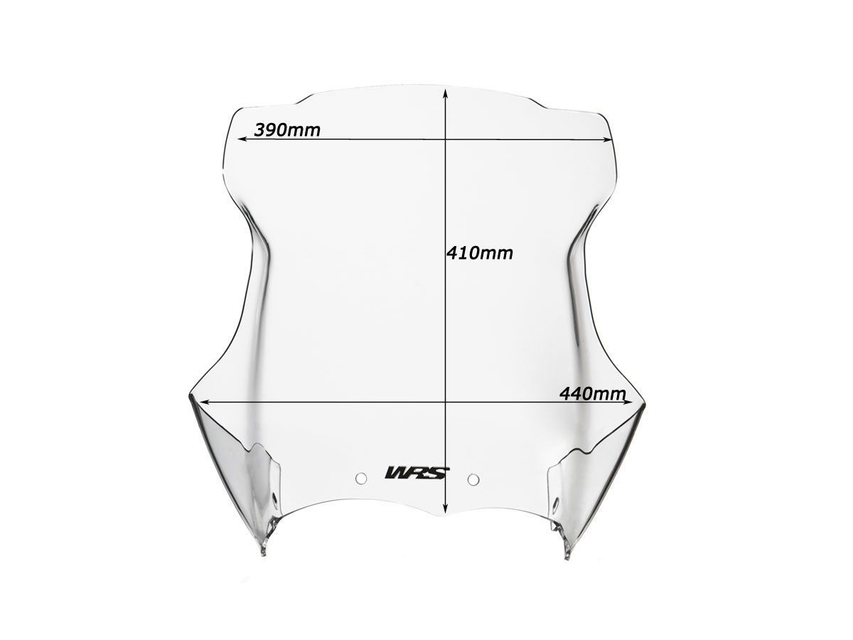 Pare-Brise Intermedio Claire WRS pour BMW R 1200 GS (04-12) - BM005T
