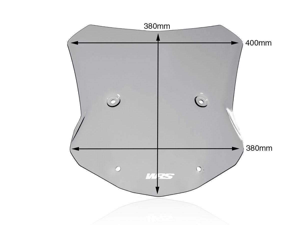 Pare-Brise Touring Fumé WRS pour BMW S 1000 XR (20-23) - BM064F