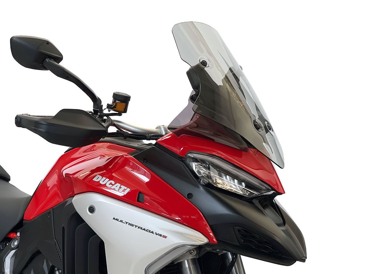 Pare-Brise Touring Fumé WRS pour Ducati Multistrada V4 1200 et S (21-24) - DU017F