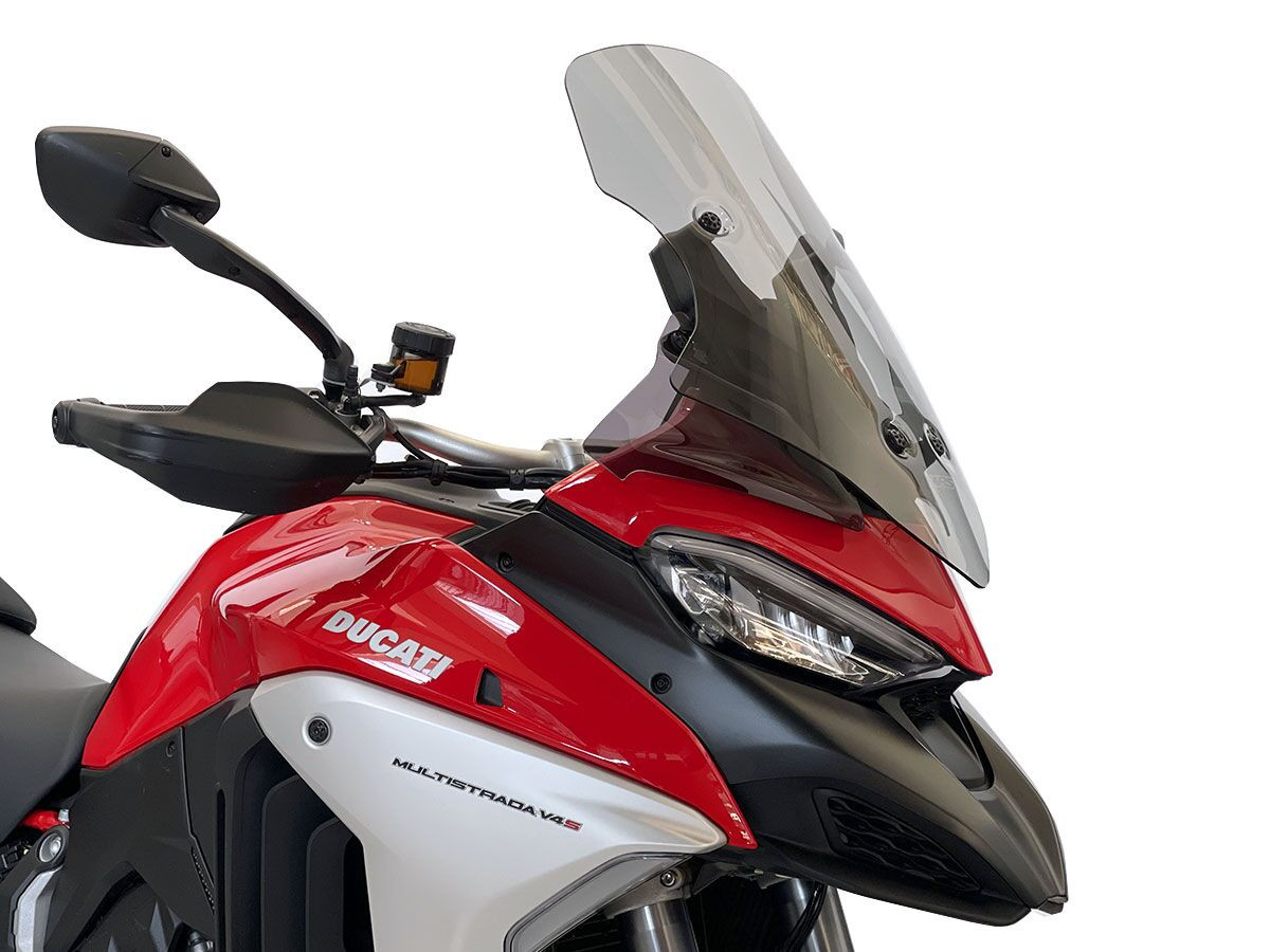 Pare-Brise Caponord Fumé WRS pour Ducati Multistrada V4 1200 et S (21-24) - DU016F