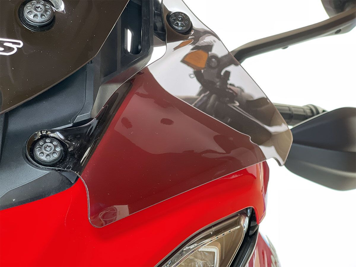 Pare-Brise Sport Fumé Foncé WRS pour Ducati Multistrada V4 1200 et S (21-24) - DU018FS